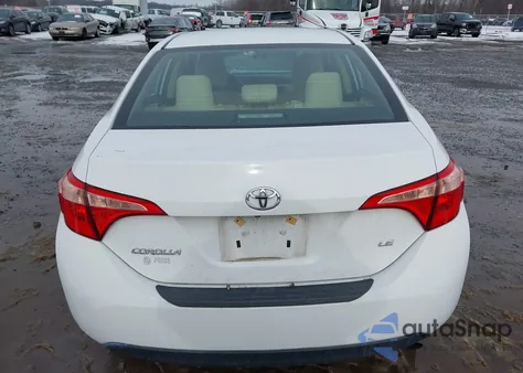 2018 Toyota Corolla Le из США, поврежденный, VIN 2T1BURHE4JC004478